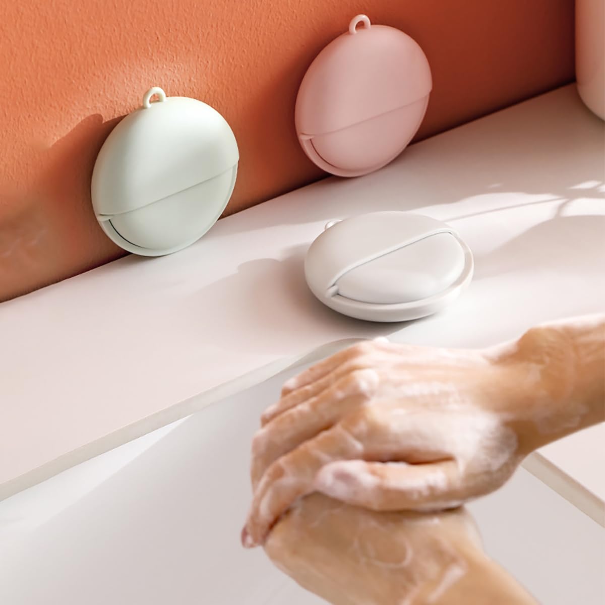 Sunch Craft 6 Boxes 300 Sheets Paper Soap Sheet Portable Travel Scented Disposable Hand Washing Soap Paper (Set of 6)