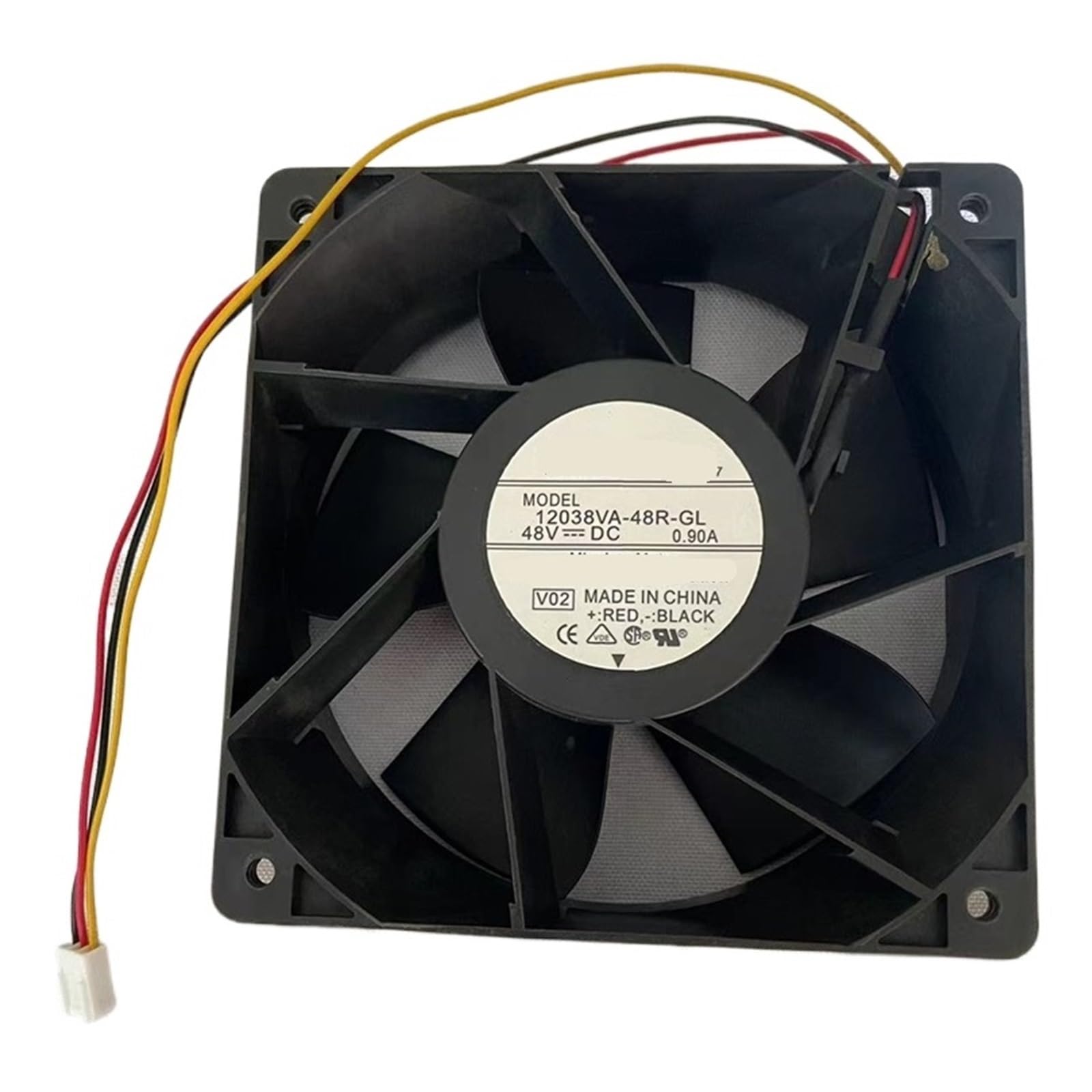 YMUGUEGH 1238 12038VA-48R-GL 120x120x38mm 1238 48V DC 3wire Cooling Fan