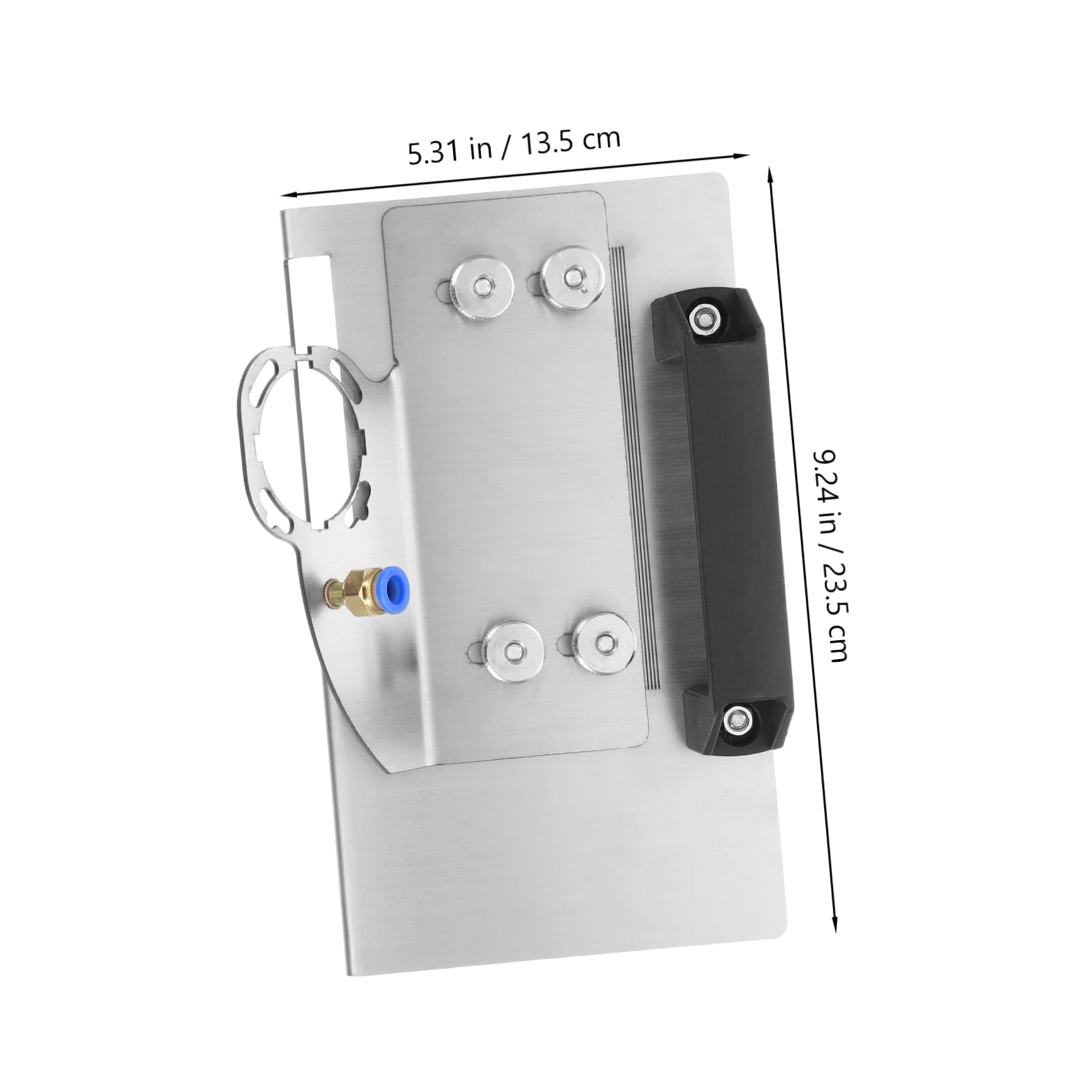 Ciieeo Soporte para Amoladora Angular de 100, Acero Inoxidable, Corte Preciso y Biselado para Baldosas y Metal, Portátil