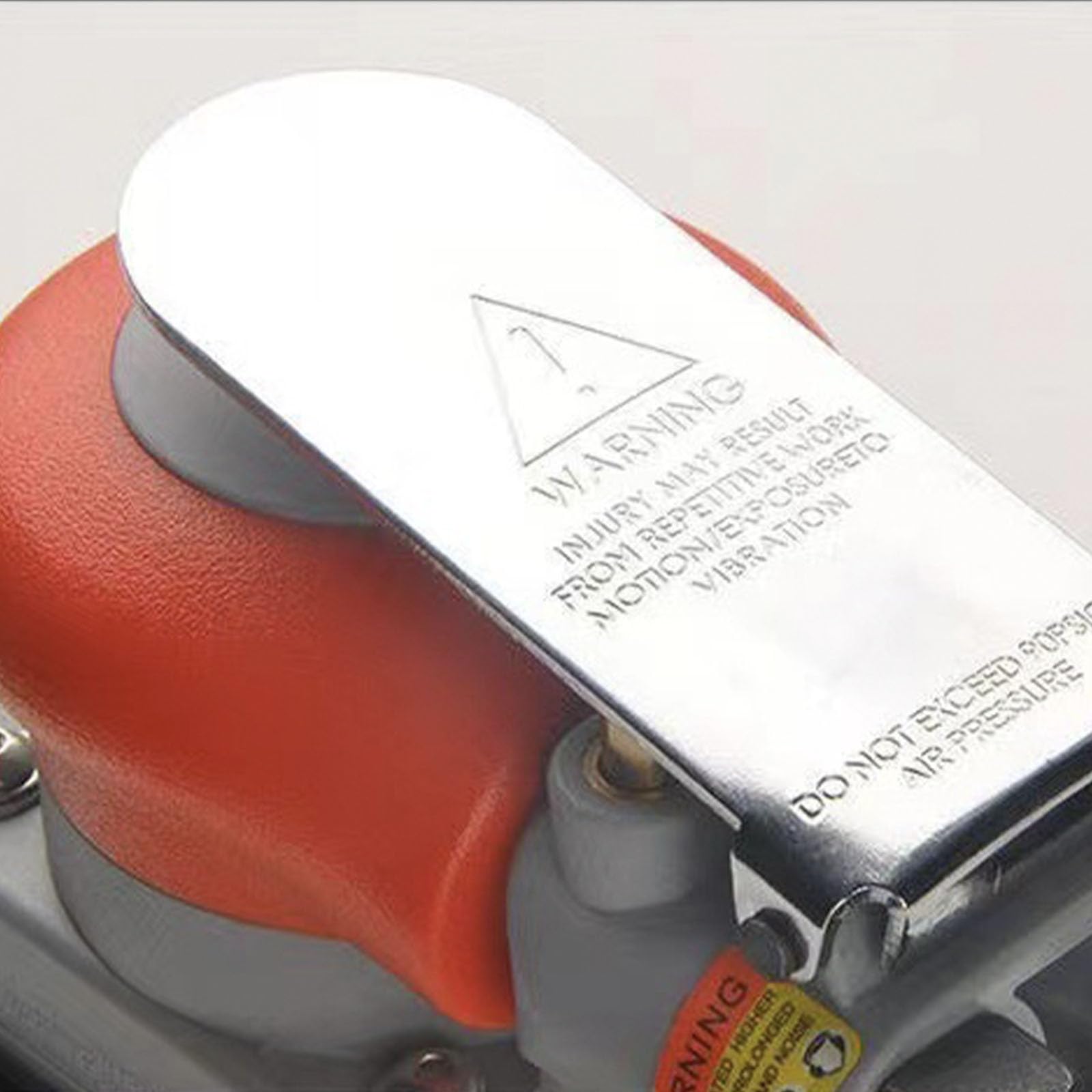 Mini Palm Air Sander, Pneumatischer Exzenterschleifer, 3 mm Durchmesser Exzenterschleifer, 10000 RPM Leichter Pneumatischer Polierer mit 12 Schleifpapieren, 10.5CFM Luftverbrauch