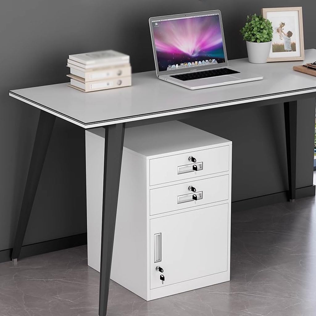 Armadietto moderno per ufficio domestico: soluzione di archiviazione sicura con design elegante e cassetti facili da usare per documenti senza sforzo perfetto per i professionisti dell'ufficio