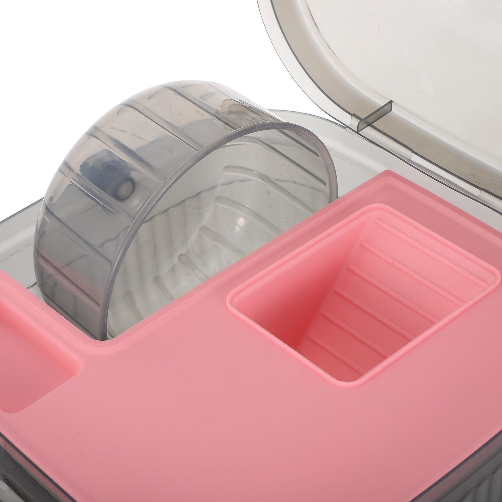 Yardwe Trasportino per Piccoli Animali da Viaggio Gabbia Portatile Doppio Strato per Criceti Porcellini Furetti Custodia per Trasporto con Ventilazione