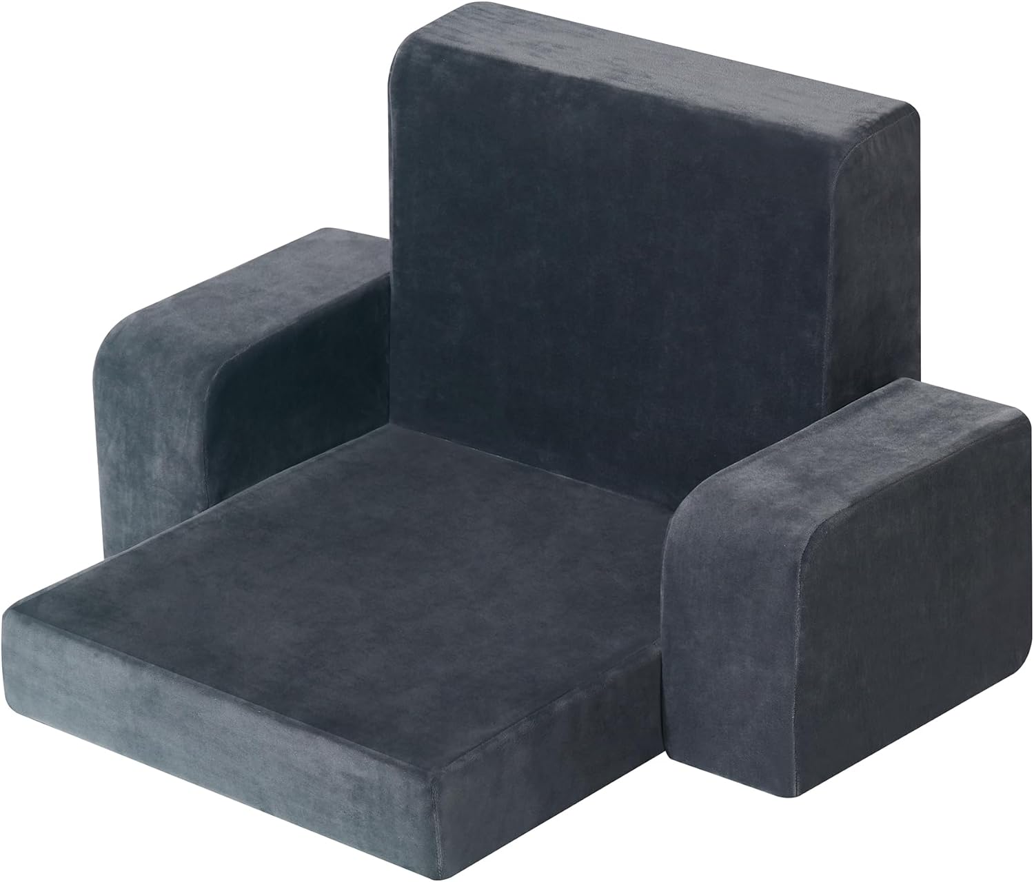 HOMBYS Japanese Floor Chair with Back Support & Armrest