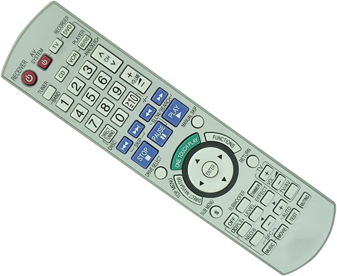 HCDZ Replacement Remote Control for Panasonic EUR7722KE0 SA