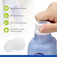 Vista 2 de LANMU Bottle Cap Silicone Gasket for Swiffer Wet Jet Power Mop Cleaning Solution, DIY Reusable Bottle Refill Container (10 Pack)