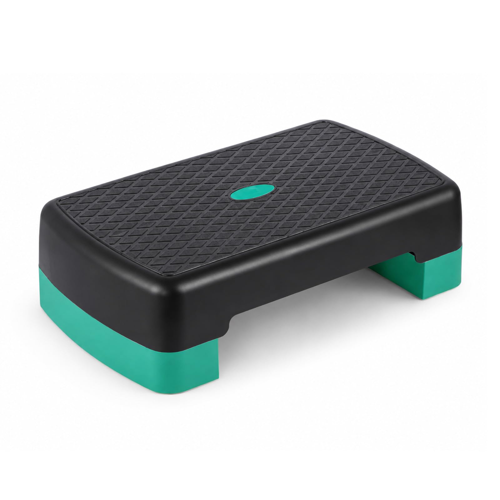 BLOMZA Non Slip Aerobic Step Platform, Home Fitness Workout Exercise Stepper (Green)