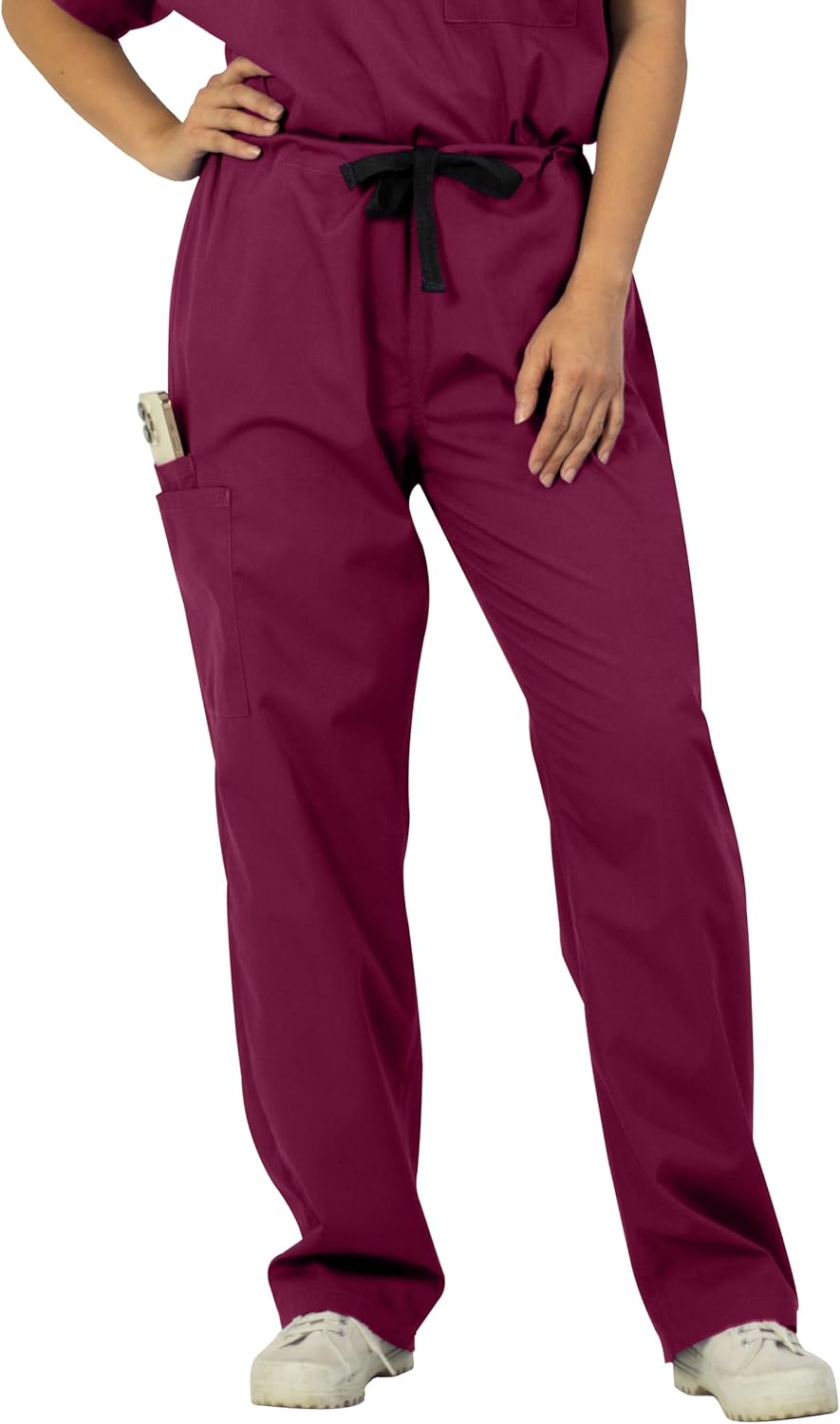 HEEDFIT Panda Uniform Made to Order Unisex Two-Pocket Drawstring Medical Scrub Pants