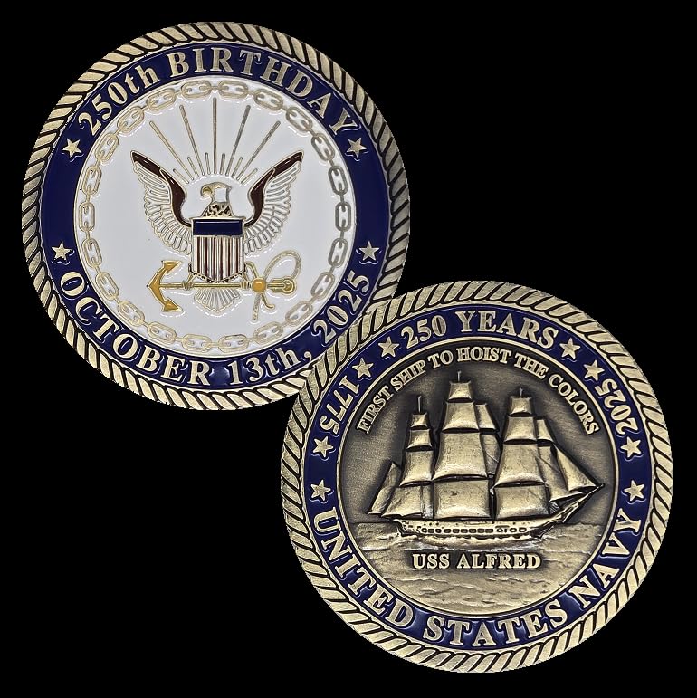 US NAVY チャレンジ US Navy Challenge Coin, Shellback US Navy Values Challenge