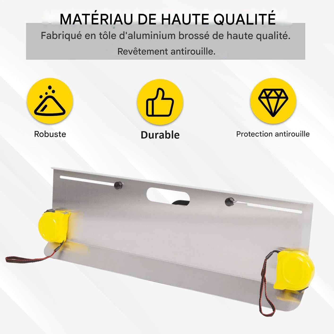 Outils Alignement Automobile Outil De Mesure Du Parallélisme Réglable | Outil Alignement Roues à Dimension Précise pour voitures, camions, véhicules et pour un domestique