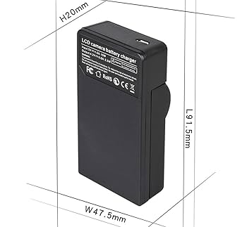 Nikon COOLPIX P310 ブラック充電器, バッテリー#2267 Amazon.com : LCD USB Battery Charger for Nikon Coolpix P300