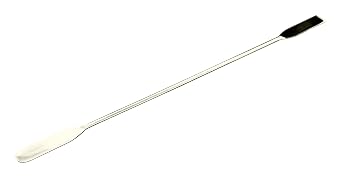 Spatula, Industrial, Heavy, Round/Square Flat Ends, 18", Stainless, Stem Diam 6.75mm
