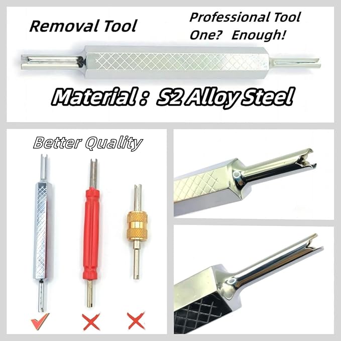 Kit de 17 Piezas de Válvulas y Tapas para Aire Acondicionado miniatura 6