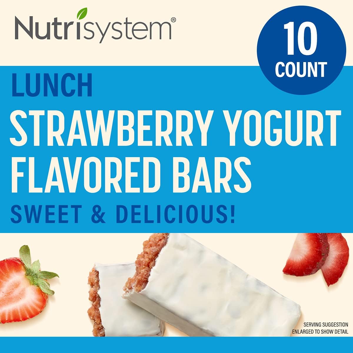 Nutrisystem® Strawberry Yogurt Bars Bundle, 10 count bars