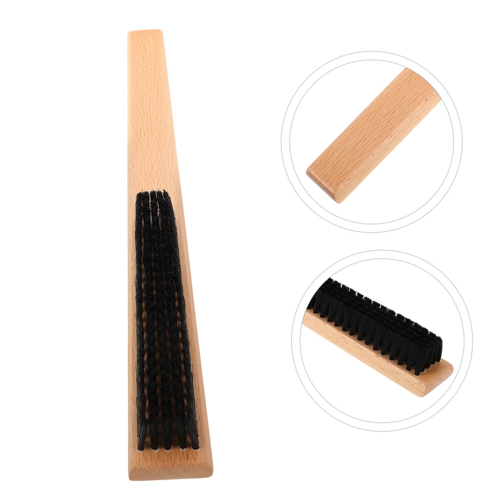 4piezas Cepillo De Limpieza Para Ropa Mango De Madera Cepillo Para Sábanas y Para Eliminar y Manchas Textiles
