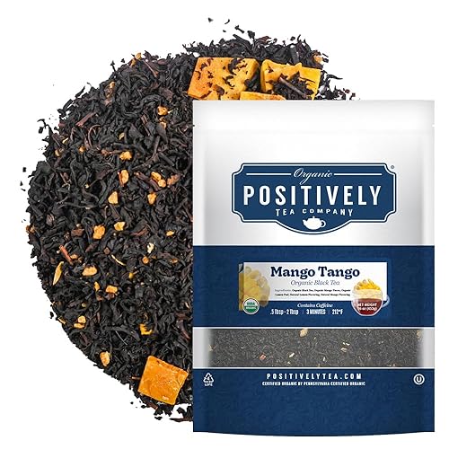 Bolsas de hojas sueltas para té Orgánicas por USDA Positively Tea LLC