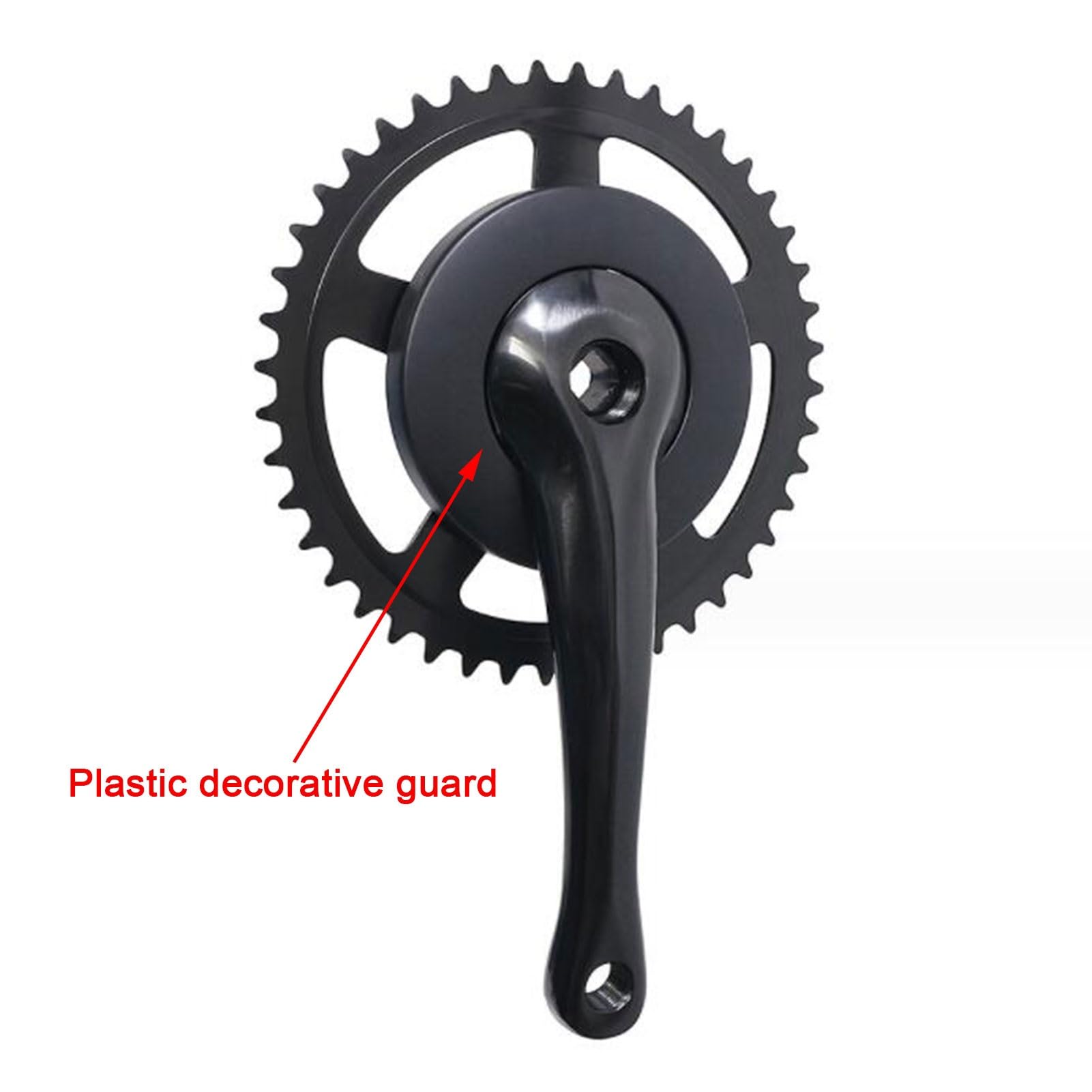 44 tanden vouwfiets kettingblad met 170 mm crankstel en vierkant gat