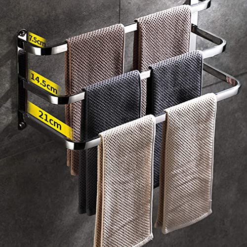 Toallero de baño de acero inoxidable 304 con acabado premium de doble capa 3