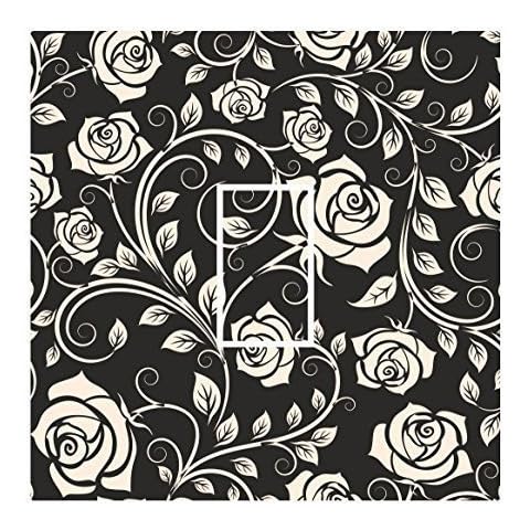 Sticar-it Ltd Classic Rose Light Switch Sticker Cover