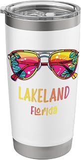 Lakeland Florida Sunglasses Outfit Florida Stainless Steel Insulated Tumbler