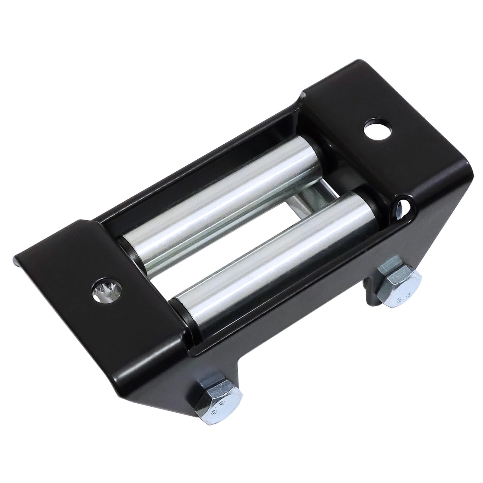 Young Wolf Guide-câble à rouleaux pour treuil pour VTT, VUT, VUS, montage de remplacement de guide-câble pour voiture (124 mm (567 kg))