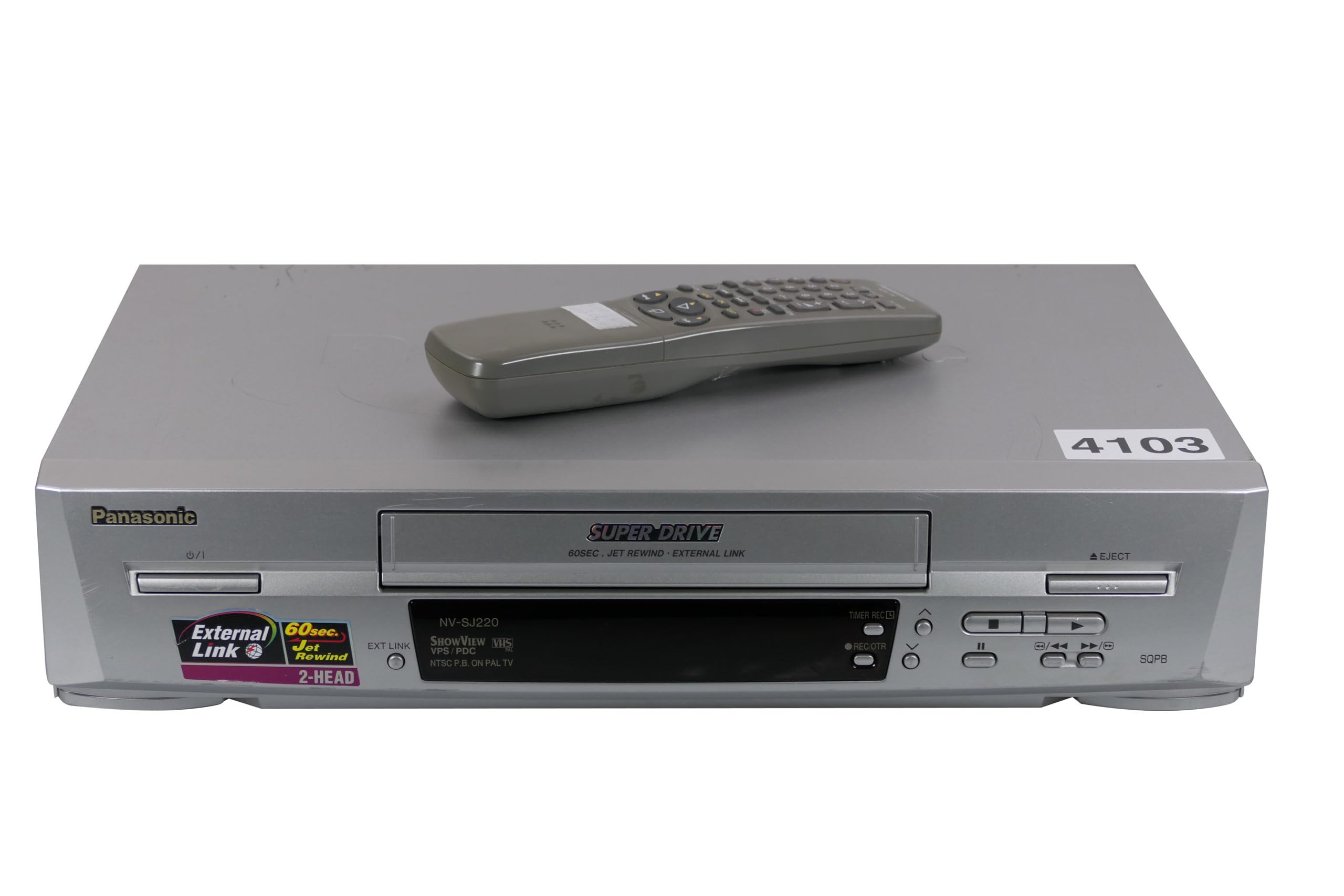 Panasonic NV-SJ220EG-B - Grabador de vídeo, Color Negro