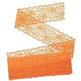 Dentelle en tissu - faite de dentelle de fibres élastiques, et confortable, la bordure en dentelle élastique est de haute qualité, douce au toucher et drapée solide, enveloppant le ruban de dentelle.