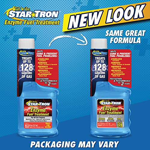 Star Brite 093008SS Star Tron Enzyme Fuel Treatment - Concentrated Formula 8 Ounce - Treats 128 Gallons - Fuel Stabilizer & Treatment thumb #5