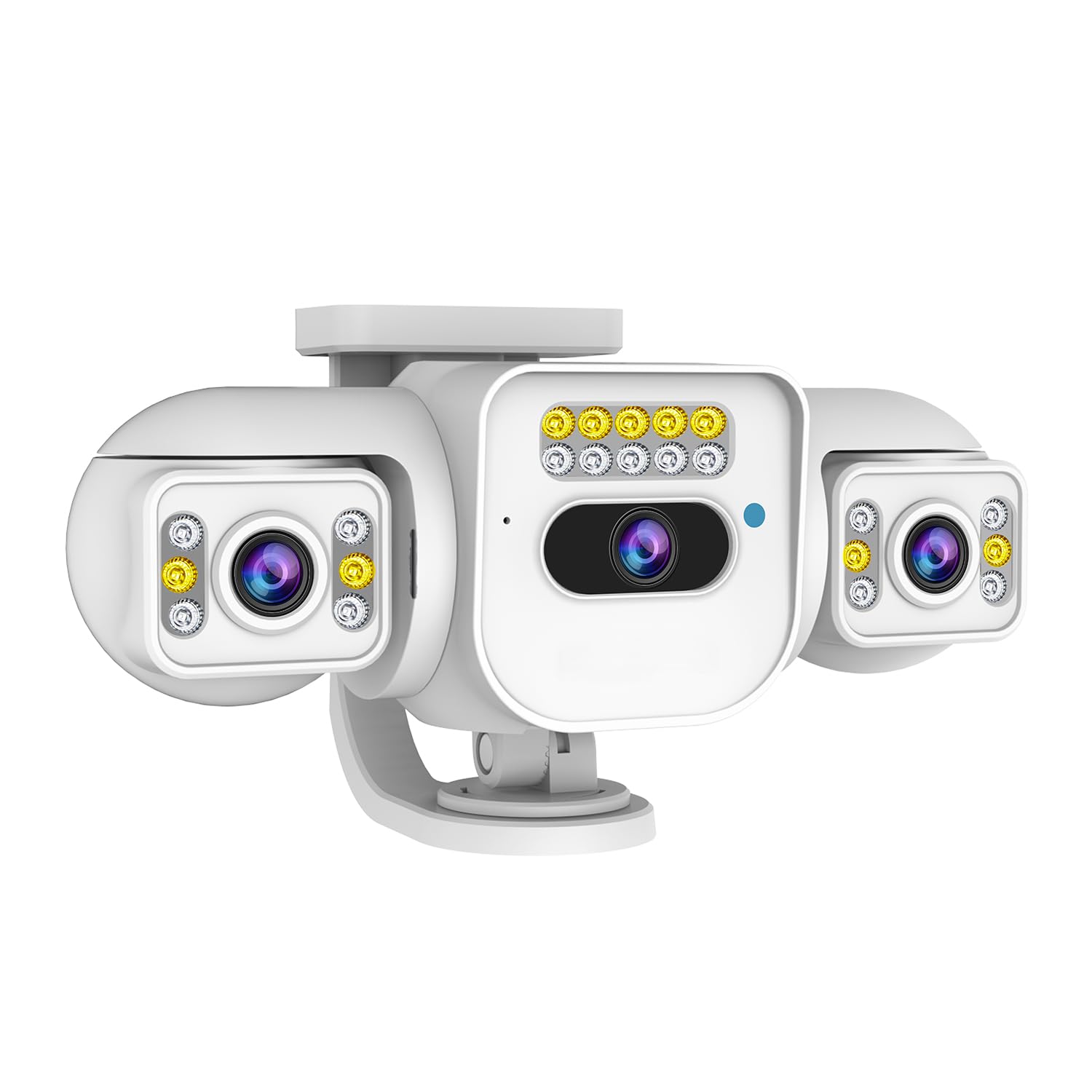 Amazon.com: Kinnkall 4MP Triple-Lens Outdoor Security Camera, 2.4