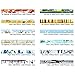 KOVANO Washi Tape Set 24 Rolls, 4 Seasons Patterns Decorative Tape for Scrapbooking Supplies, Junk Journal, Bullet Journaling, DIY Crafts