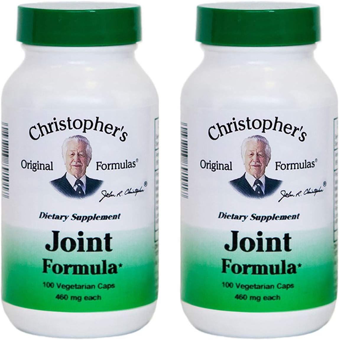 Christopher's Original Formulas Joint Formula – 100 Vegetarian Capsules – Synergistic Herbal Blend for Joint Support – Made in The USA - Pack of 2