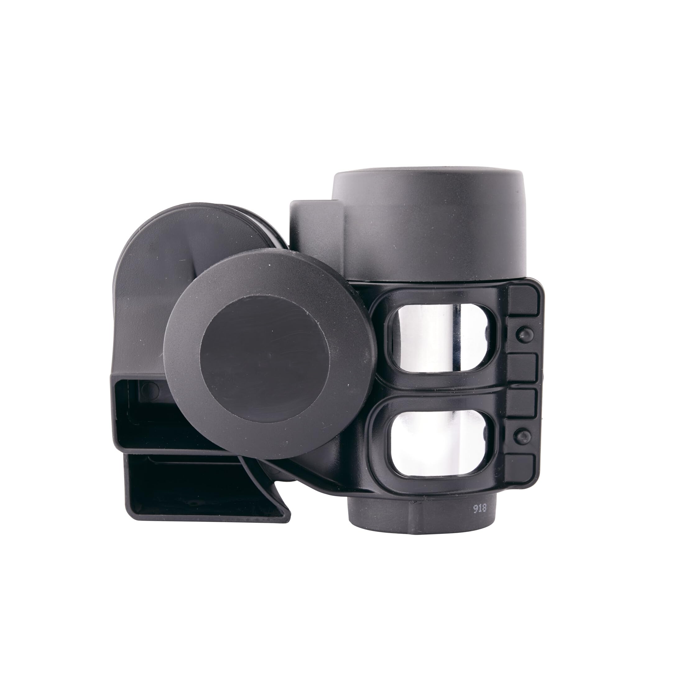 HELLA Clacson CA26,12V,115dB(A),Gamma frequenze,520/660Hz,Tono alto,elettrico-pneumatico,Colore alloggiamento/sede,nero,Quantità,1,3PB 013 410-081