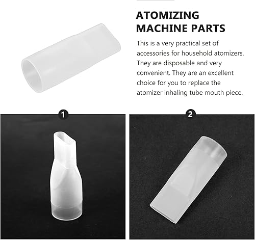 Miniatura 7 de Healifty 100 boquillas desechables nebulizadoras para adultos y niños