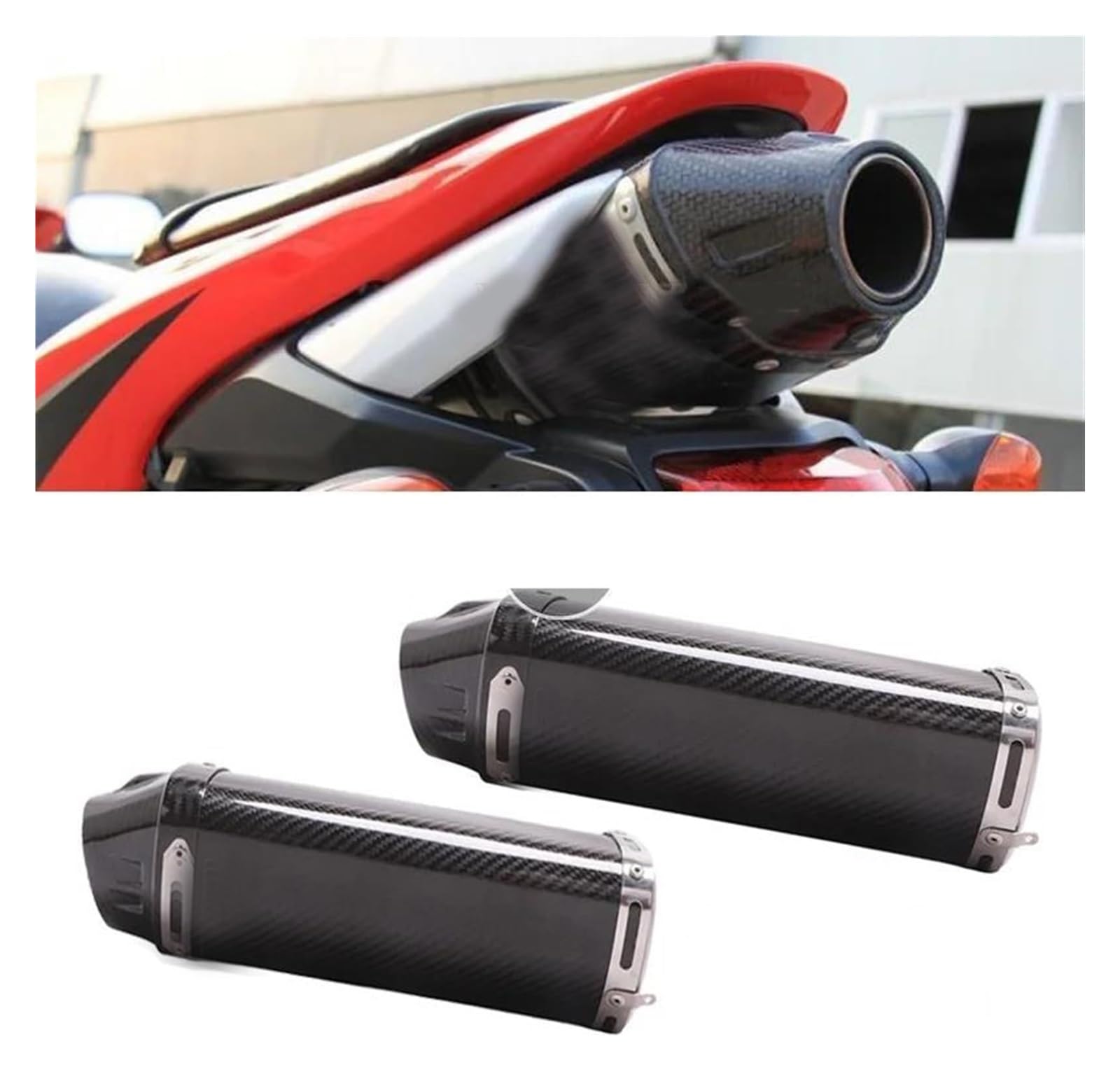 Amazon | バイク 排気管マフラー 用 ZX-6R ZX636 ZX 636 2005 2006