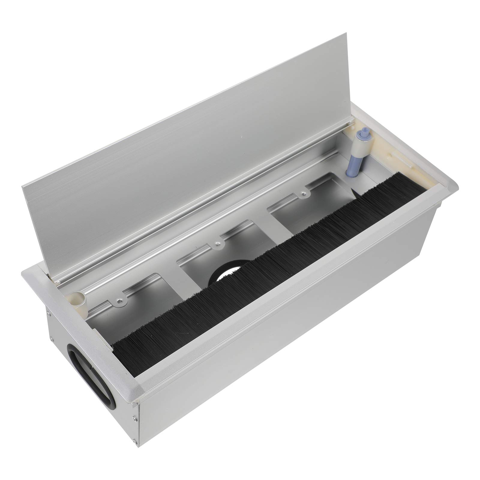 Kabelmanagementbox mit Drahtloch aus Aluminiumlegierung für Büro und Bad