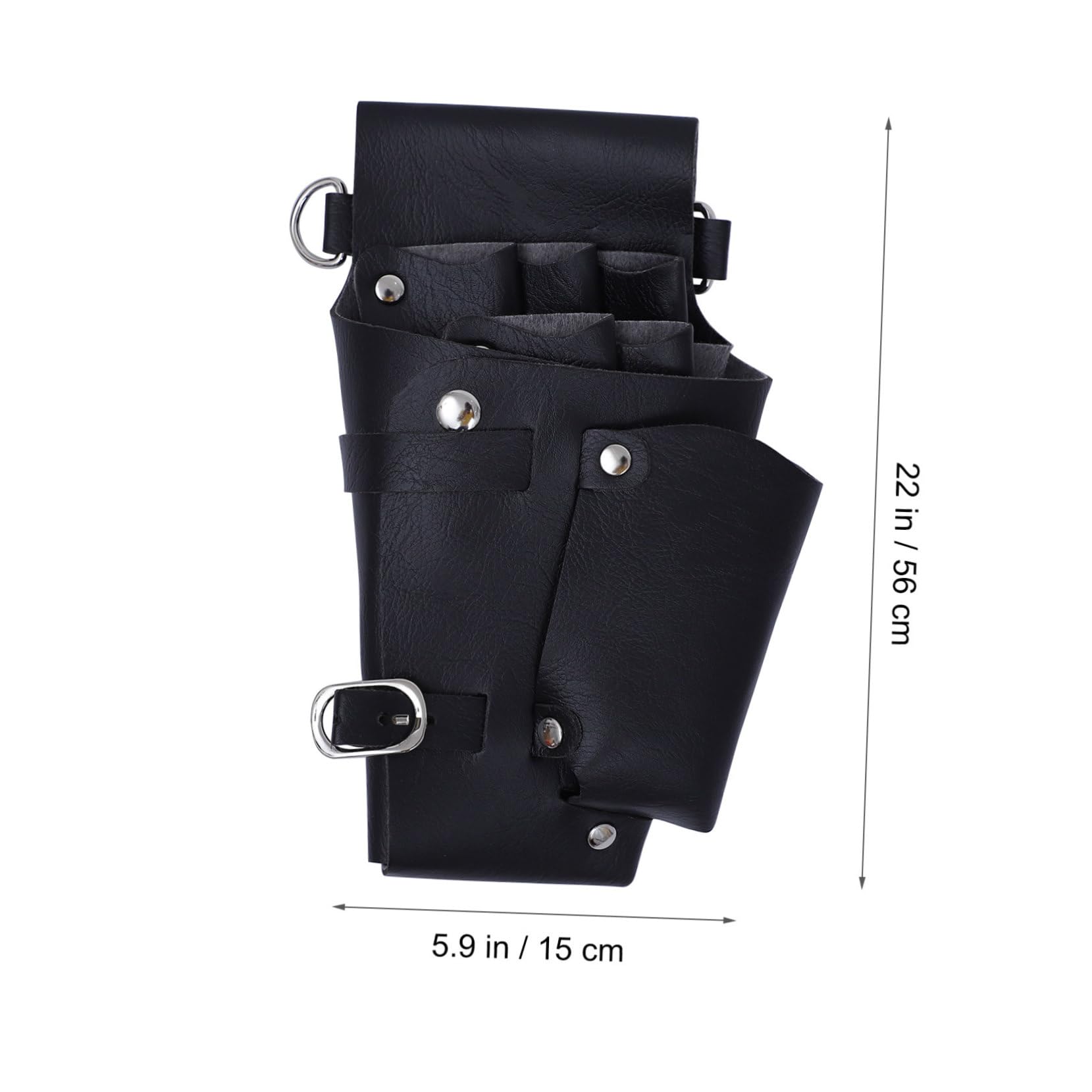 Outanaya 1Pc Barber Scissor Holder Tool Bag Stylish Waist Belt Pouch for Hairdressing Scissors Combs and Accessories Durable Design for Professional Hair Stylists and Barbers