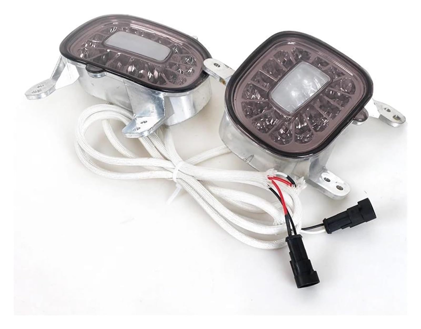 Piloto Trasero Para Je&ep Para Renegade 2015-2019 Luces Traseras Antiniebla Marcha Atrás Remolque Reflectores Parachoques LED Rojos 3D 12 V 3 W