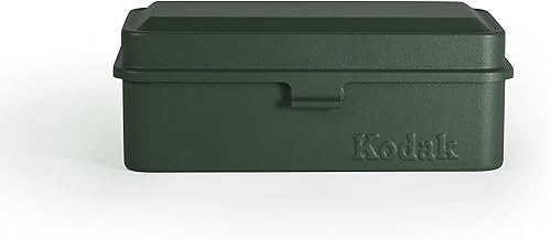 Miniatura 2 de KODAK Funda de película 120/135 – para 8 rollos de 120 películas/10 rollos de películas de 1.378 in – Funda de acero retro para clasificar y