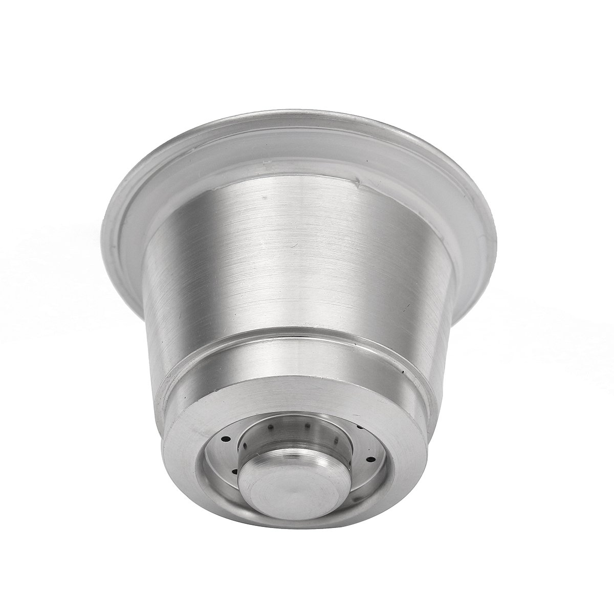 Cápsula de café recargable de acero inoxidable reutilizable para máquina Nespresso