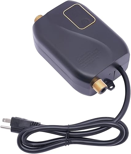 Miniatura 6 de Calentador eléctrico de agua caliente de 3000 W, mini calentador de agua eléctrico instantáneo sin tanque de 110 V, almacenamiento de tanque