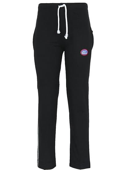 Girl's Slim Fit Cotton Trackpants (K010-P)