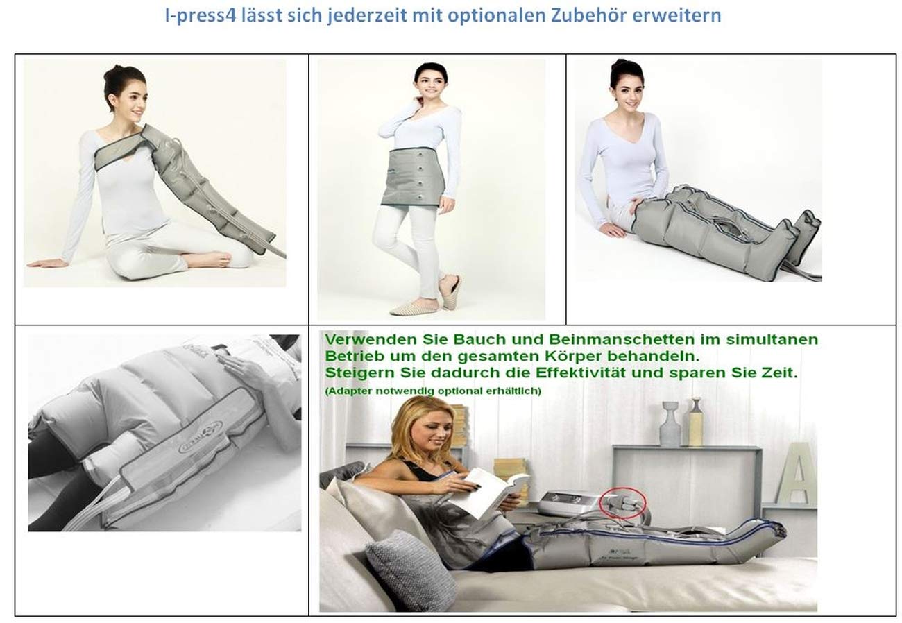 Lymphdrainage-gerät für Beine Größe M für Heimbereich und Physiotherapie Medizinisches Gerät