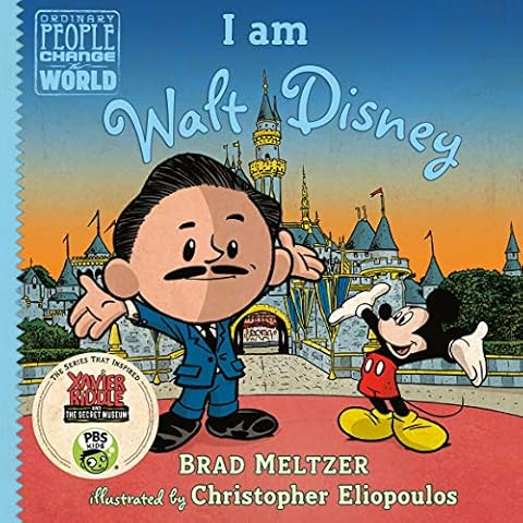 I am Walt Disney (Ordinary People Change the World) Cover