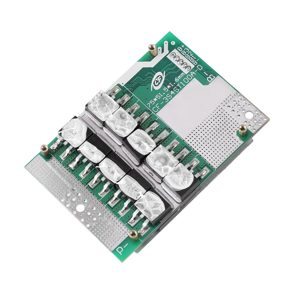 3Series 50A 11.1V / 12V / 12.6V Płyta Ochronna PCB z równoważeniem dla baterii litowej