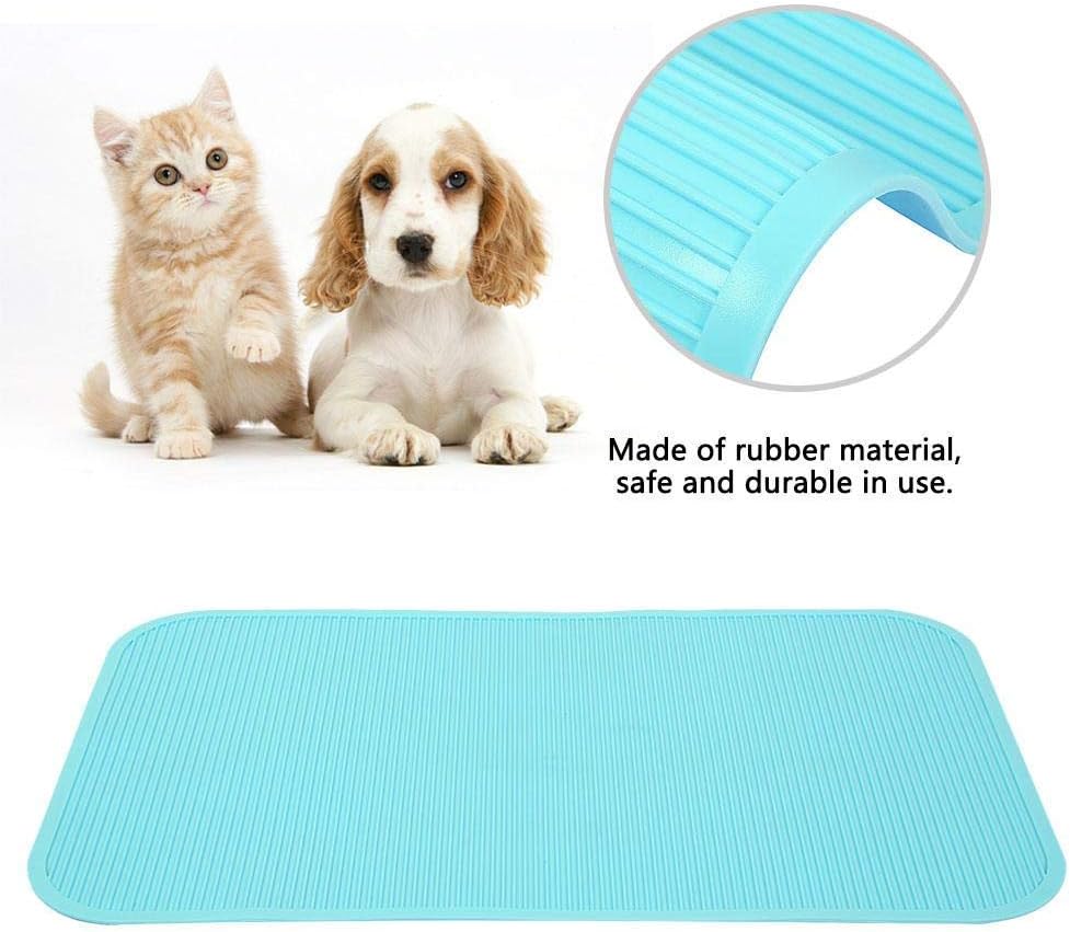 Pet Grooming Mat Cat Dog Non-Slip Rubber Bathing Training Mat Pet Grooming Table Slip Rubber Mat(Green)