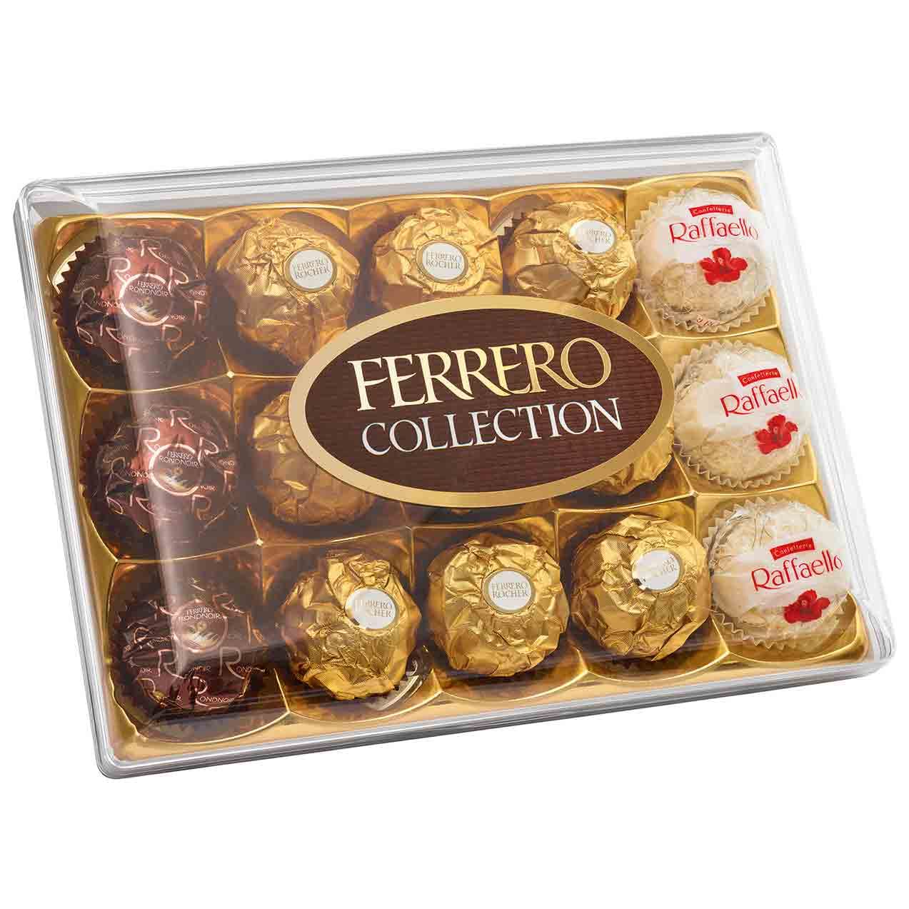 Ferrero Collection Rondnoir, Rocher & Raffaello | 15 Ferrero Klassiker ...