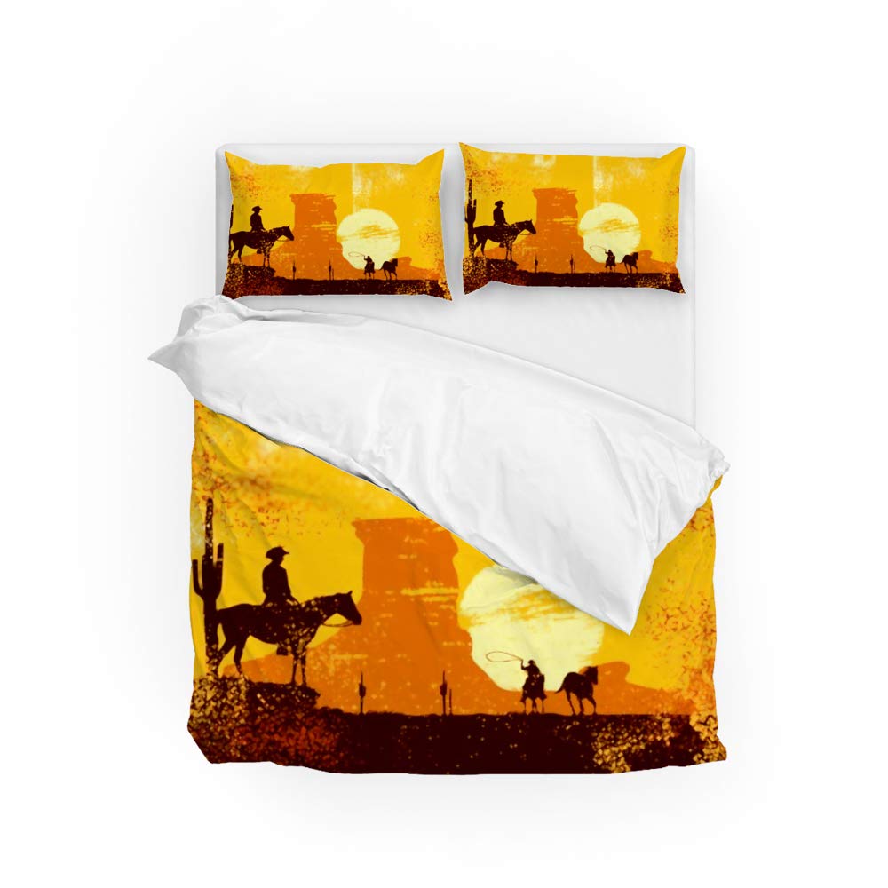 Housse de couette microfibre CHEHONG hypoallergénique sans pli