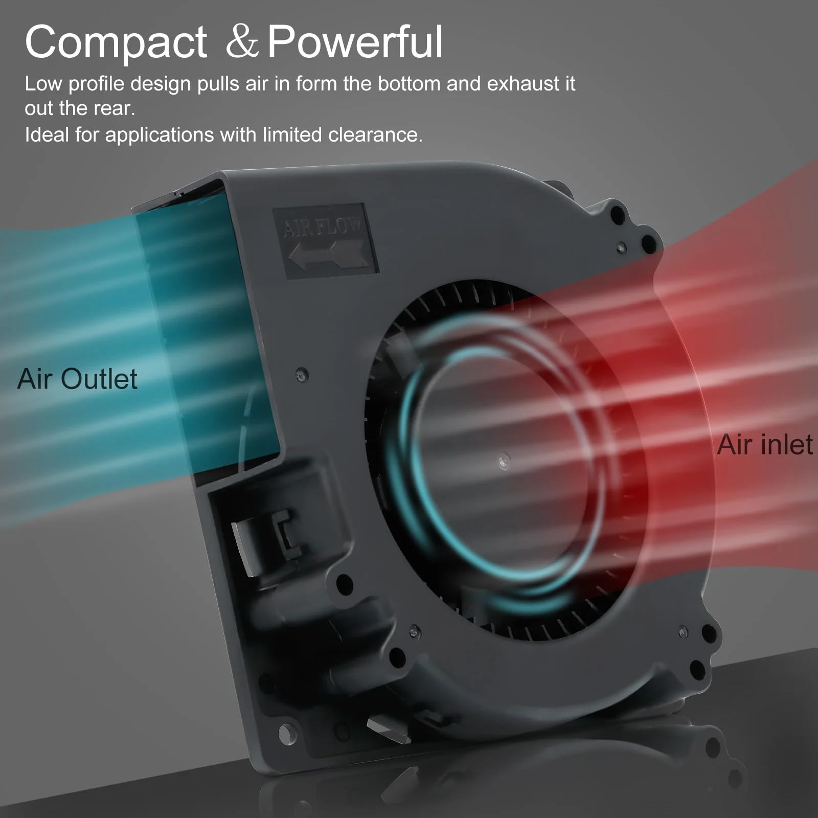 DHRUVPRO 12V DC Blower Fan with Speed Controller -6 DHRUVPRO 12V DC Blower Fan with Speed Controller -6