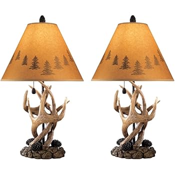 deer table lamp