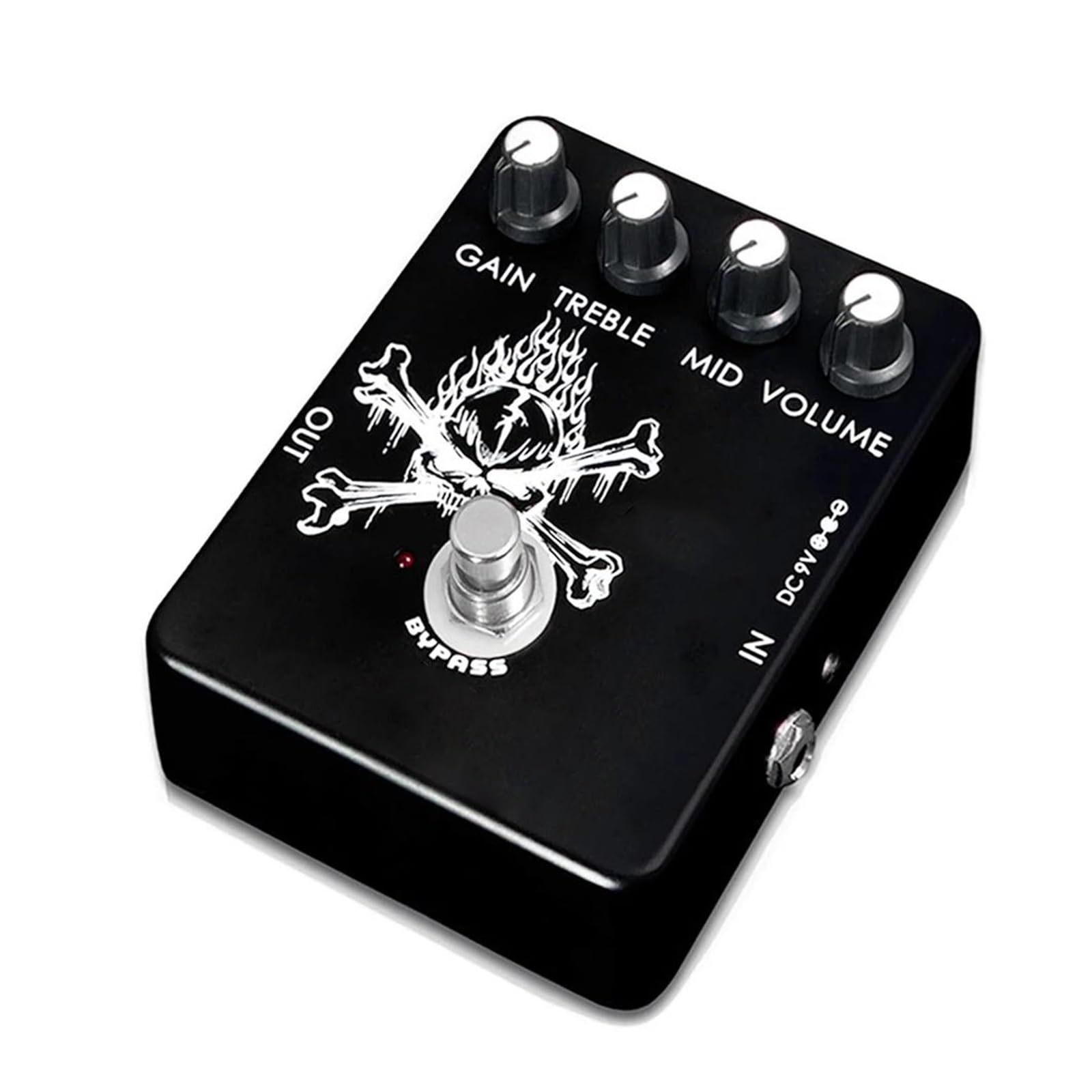Effecteur De Guitare À Distorsion À Gain Élevé Égaliseur Double Bande Adapté Au Style Rock/métal(2)