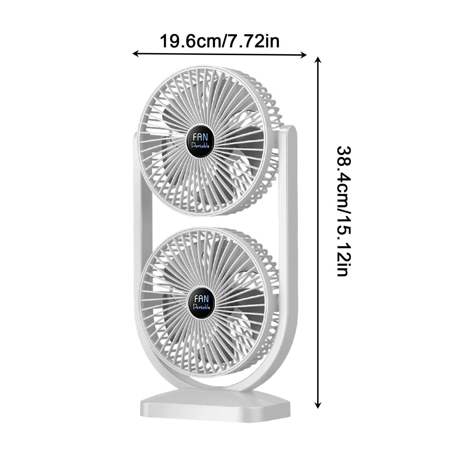 ventilatore da tavolo ricaricabile portatile portatile silenzioso ventilatore foRotation